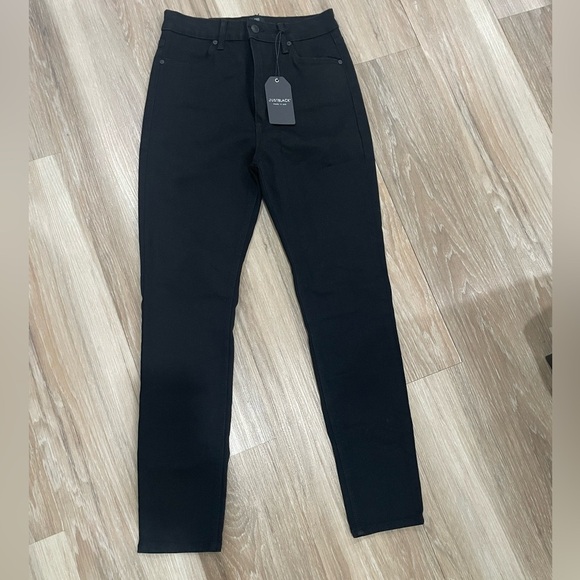 Just Black Dark Denim Pants - Picture 3 of 5